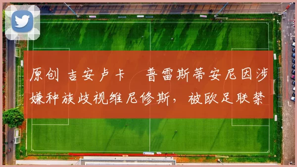 原创 吉安卢卡・普雷斯蒂安尼因涉嫌种族歧视维尼修斯，被欧足联禁赛