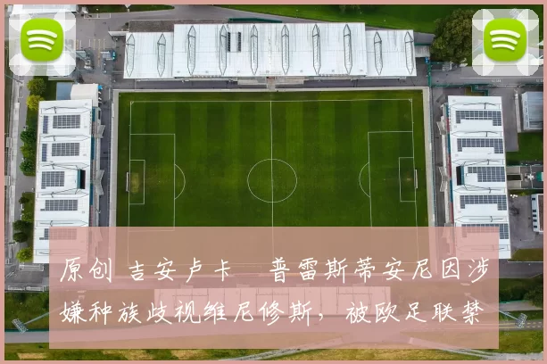 原创 吉安卢卡・普雷斯蒂安尼因涉嫌种族歧视维尼修斯，被欧足联禁赛