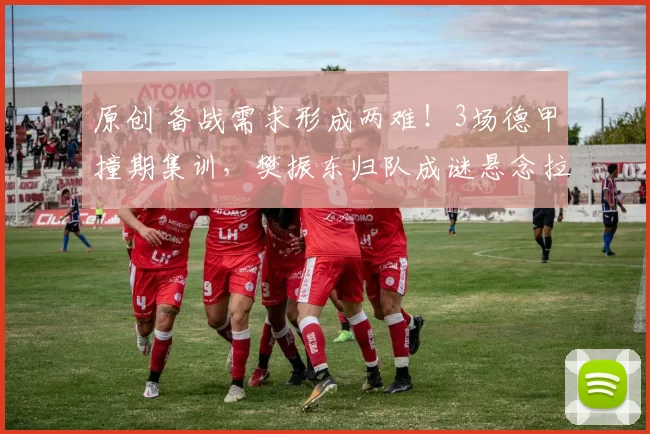 原创 备战需求形成两难！3场德甲撞期集训，樊振东归队成谜悬念拉满