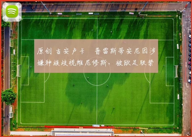 原创 吉安卢卡・普雷斯蒂安尼因涉嫌种族歧视维尼修斯，被欧足联禁赛