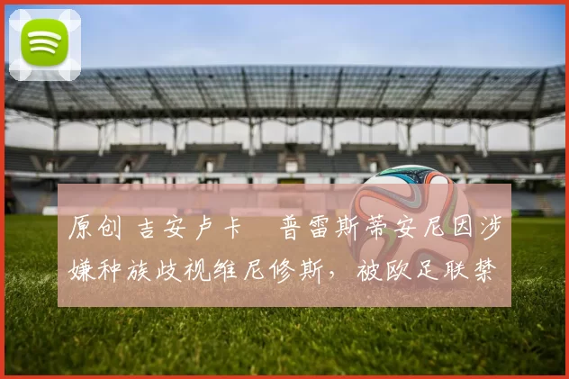 原创 吉安卢卡・普雷斯蒂安尼因涉嫌种族歧视维尼修斯，被欧足联禁赛