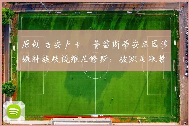 原创 吉安卢卡・普雷斯蒂安尼因涉嫌种族歧视维尼修斯，被欧足联禁赛