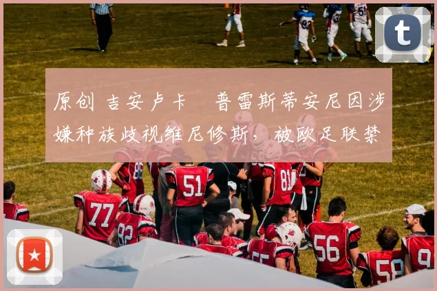 原创 吉安卢卡・普雷斯蒂安尼因涉嫌种族歧视维尼修斯,被欧足联禁赛