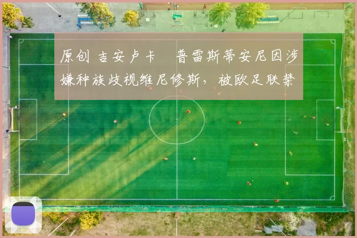 原创 吉安卢卡・普雷斯蒂安尼因涉嫌种族歧视维尼修斯,被欧足联禁赛