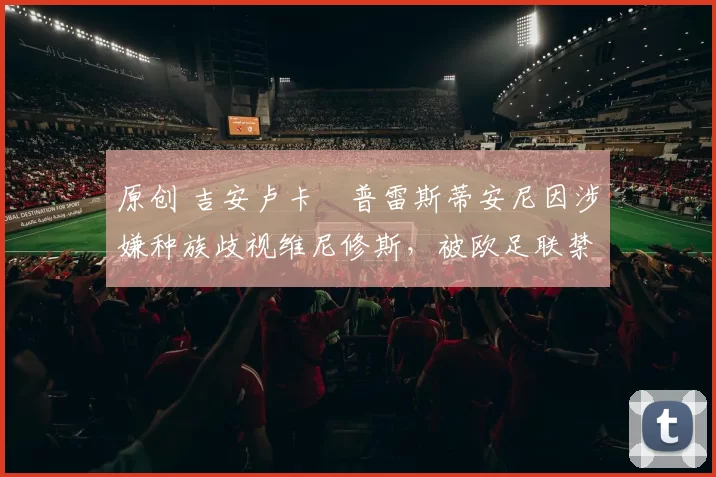 原创 吉安卢卡・普雷斯蒂安尼因涉嫌种族歧视维尼修斯,被欧足联禁赛