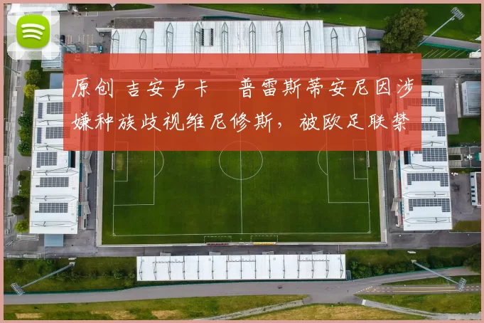 原创 吉安卢卡・普雷斯蒂安尼因涉嫌种族歧视维尼修斯，被欧足联禁赛