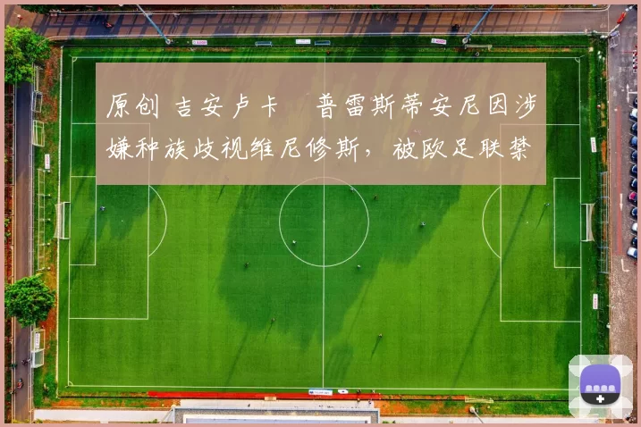 原创 吉安卢卡・普雷斯蒂安尼因涉嫌种族歧视维尼修斯，被欧足联禁赛