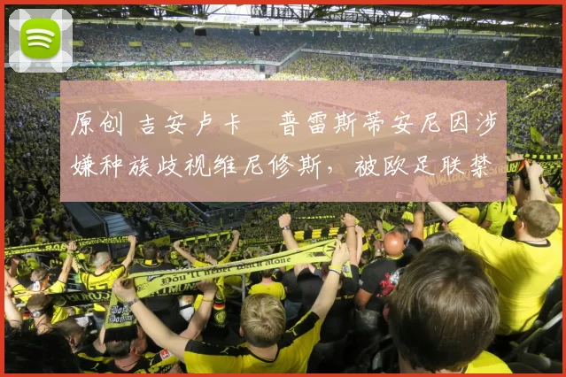 原创 吉安卢卡・普雷斯蒂安尼因涉嫌种族歧视维尼修斯,被欧足联禁赛